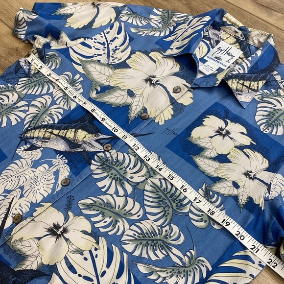 Guy Harvey Silk Hawaiian Shirt‎ - Picture 15 of 16